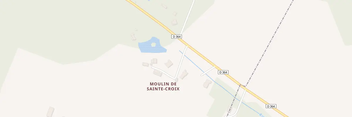 Plan du 2 Imp du Moulin de Ste Croix à Carcarès-Sainte-Croix