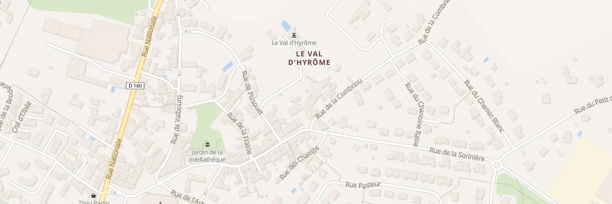 Plan du 7 Rue de la Combriou à Chemillé-en-Anjou