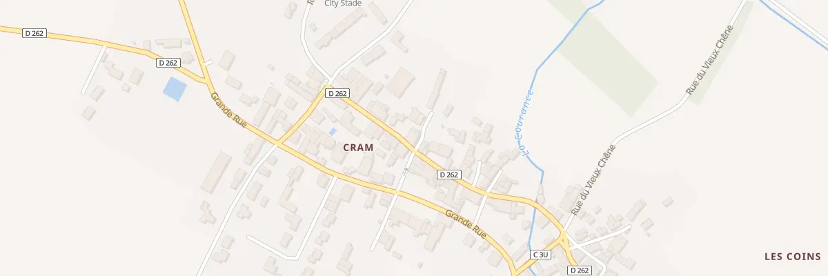 Plan du 2 Imp des Tilleuls à Cram-Chaban