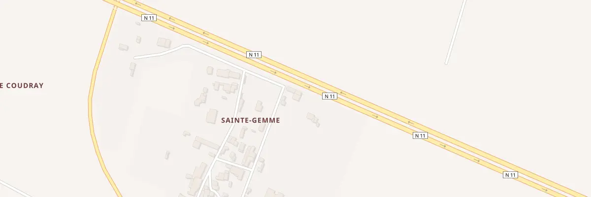 Plan du 2 Rte de la Forêt à Cram-Chaban