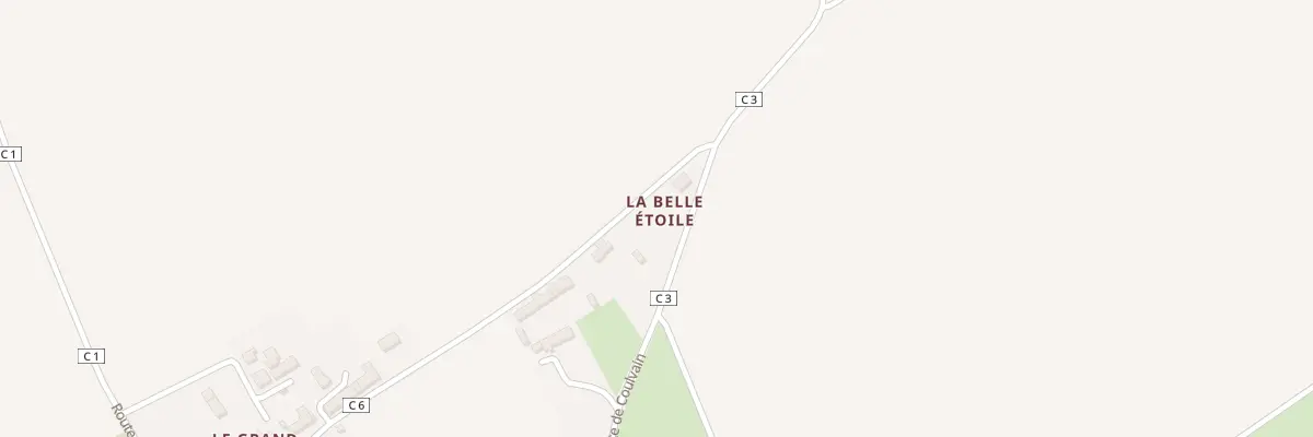 Plan du 1 Rte de la Blanche Maison Coulv à Seulline