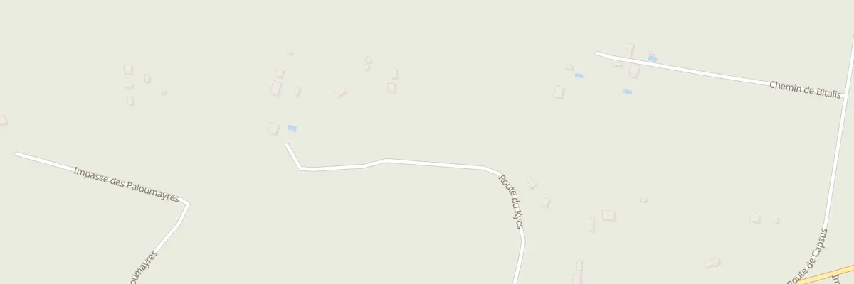 Plan du 435 Che du Kycs à Moustey