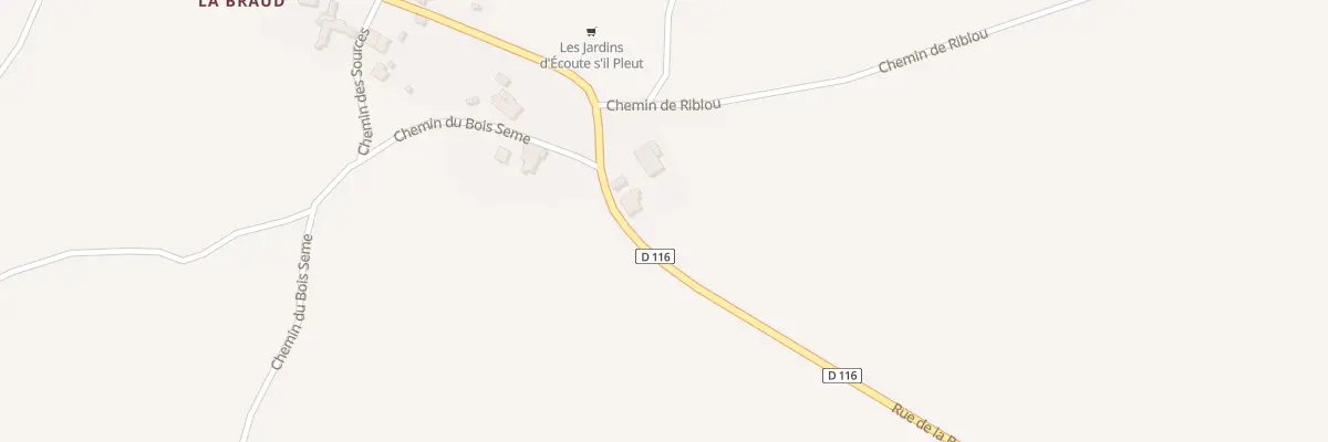 Plan du 2 Rue de la braud à Saint-Michel-le-Cloucq