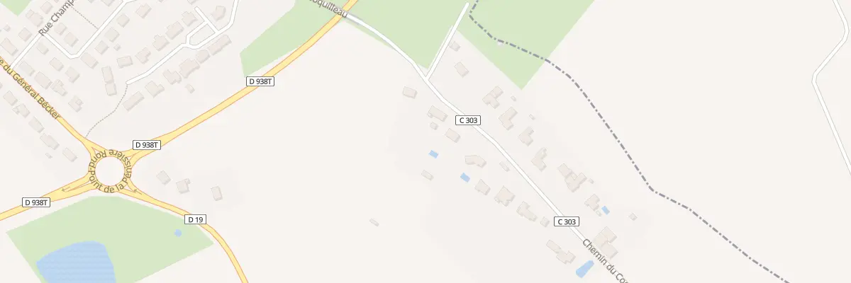 Plan du 24 Che de Coquilleau à La Châtaigneraie