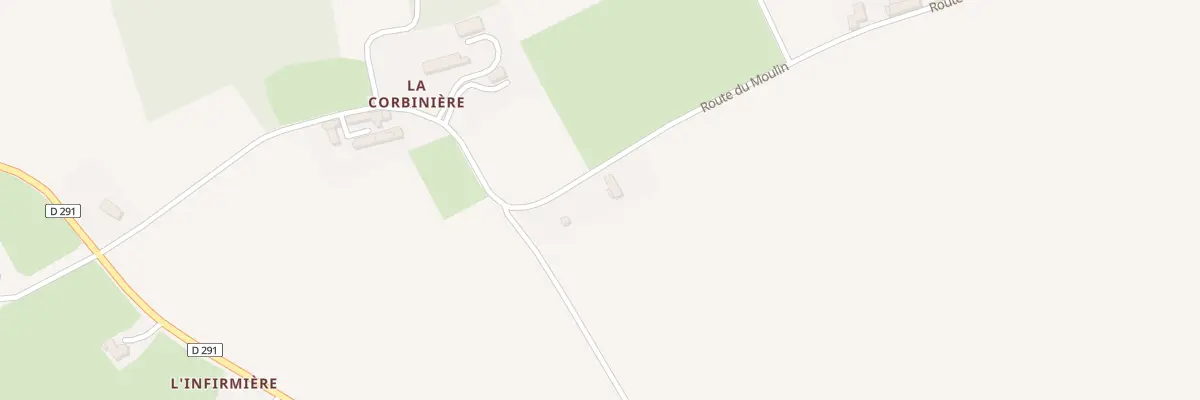Plan du 8 Rte du Moulin - La Bigne à Seulline