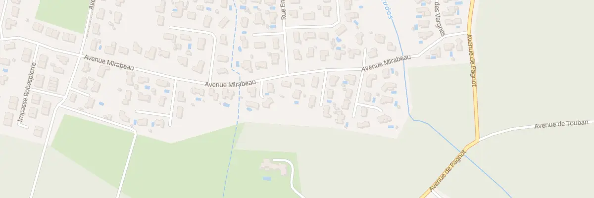 Plan du 3 All Mirabeau à Saint-Médard-en-Jalles