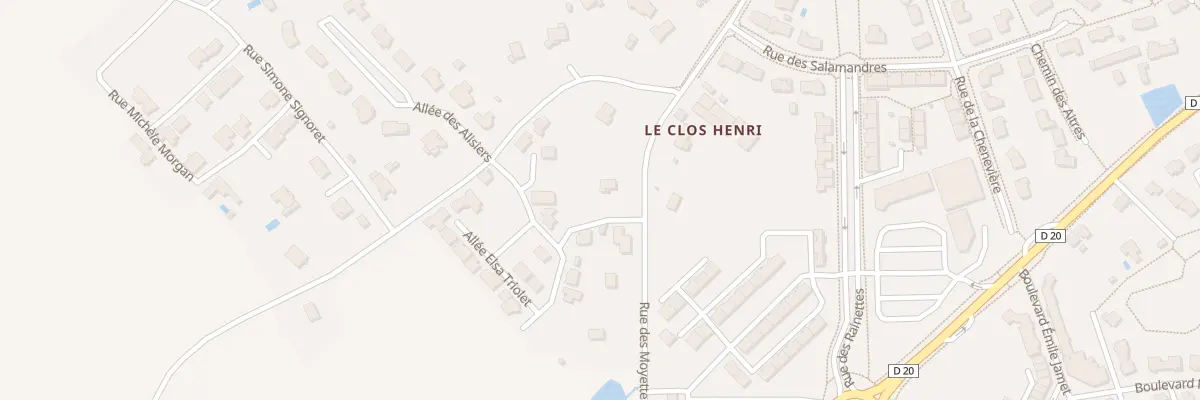 Plan du 16 Rue des Moyettes à Château-Gontier-sur-Mayenne