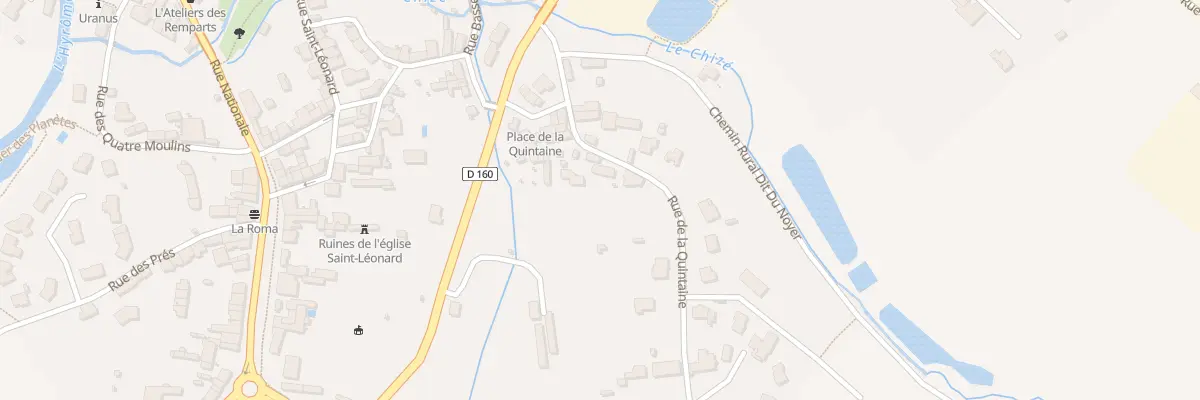 Plan du 31 Rue de la Quintaine (Melay) à Chemillé-en-Anjou