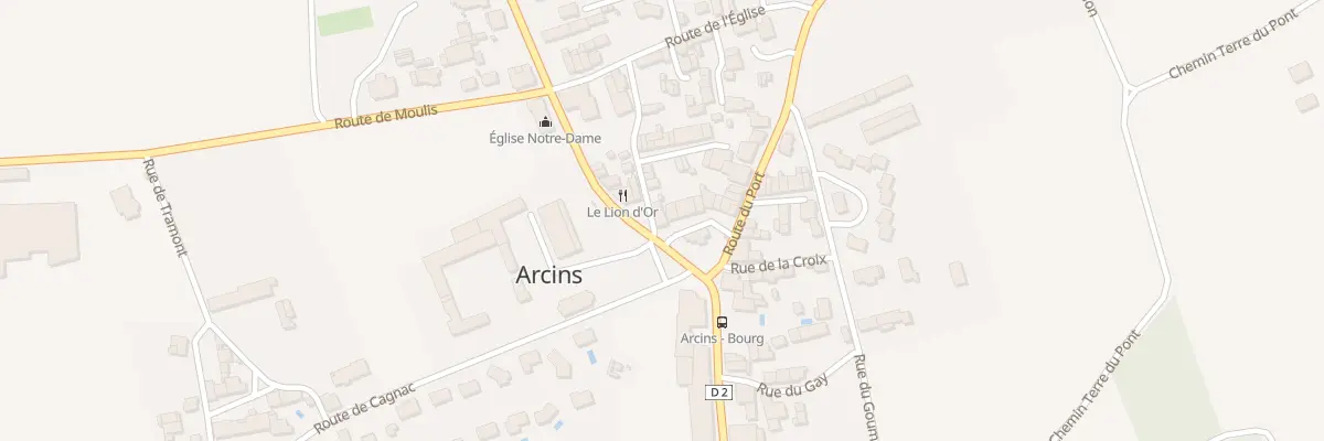 Plan du 1 Che du Chalet à Arcins
