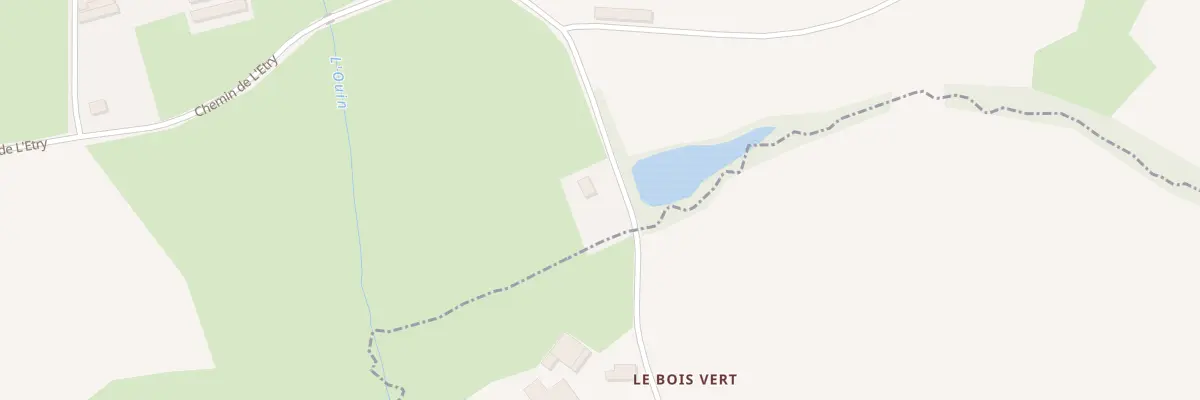 Plan du 5000 Le Bois Vert à La Petite-Boissière