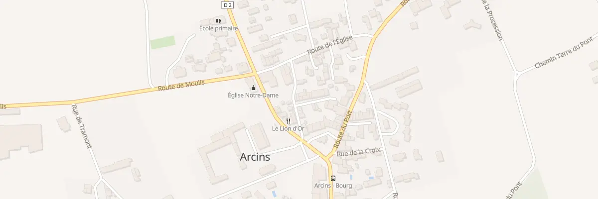 Plan du 13 Rue du Bourg à Arcins