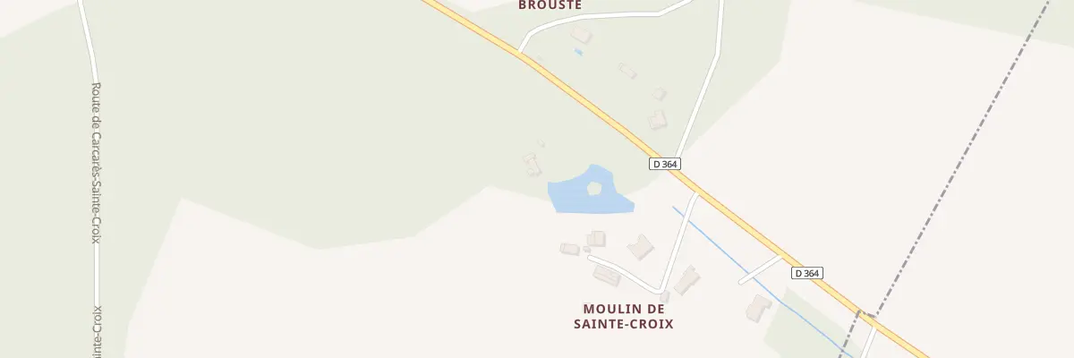 Plan du 700 Rte de Saint-Yaguen-Meilhan à Carcarès-Sainte-Croix
