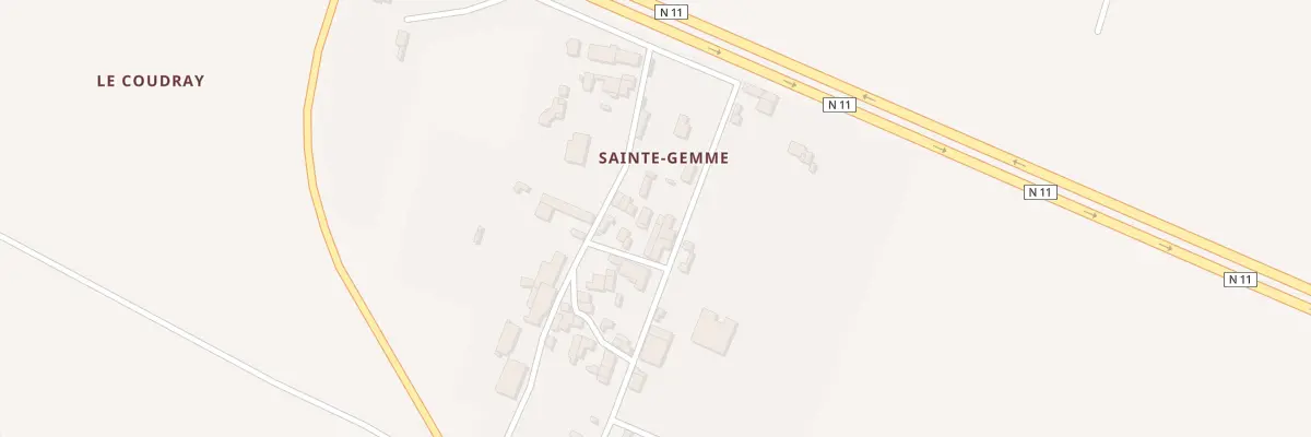 Plan du 2 Rue de la Maison Rouge à Cram-Chaban