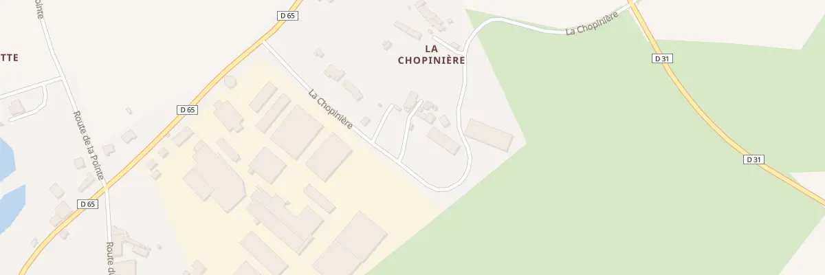 Plan du 5047 La Chopinière à Mervent