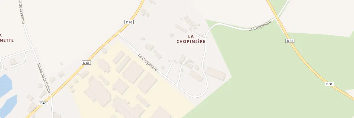 Plan du 11 La Chopinière à Mervent