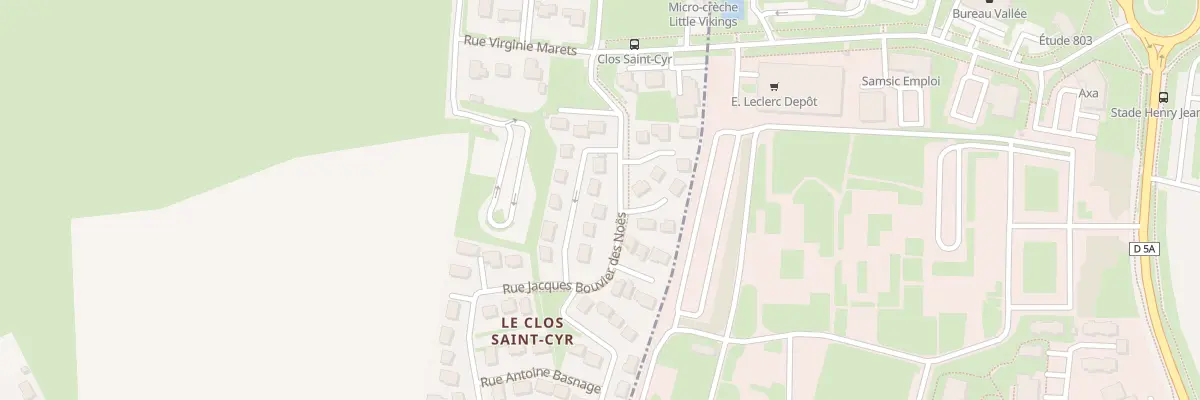 Plan du 3 Rue Morin de la Rivière à Vaucelles