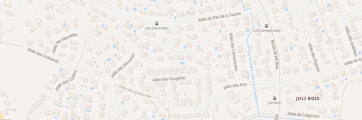 Plan du 11 All des Eglantiers à Saint-Aubin-de-Médoc