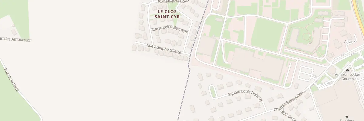 Plan du 3 Rue Adolphe Gillette à Vaucelles