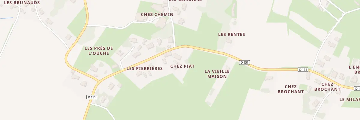 Plan du 1 Imp de Chez Piat à Varzay
