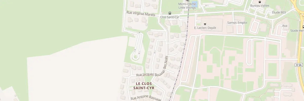 Plan du 6 Rue Morin de la Rivière à Vaucelles