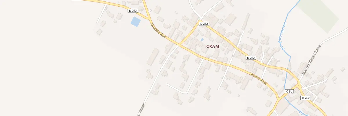 Plan du 2 Rue des Vignes à Cram-Chaban