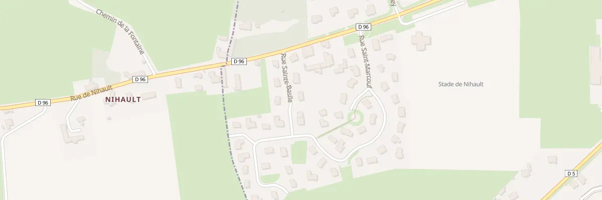Plan du 5 Rue Sainte Basile à Bayeux