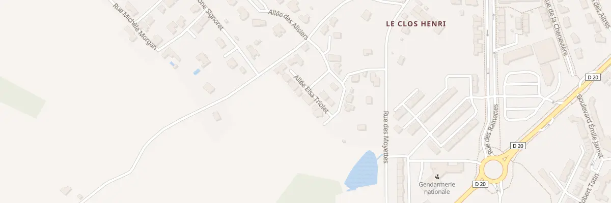 Plan du 5 All Elsa Triolet à Château-Gontier-sur-Mayenne