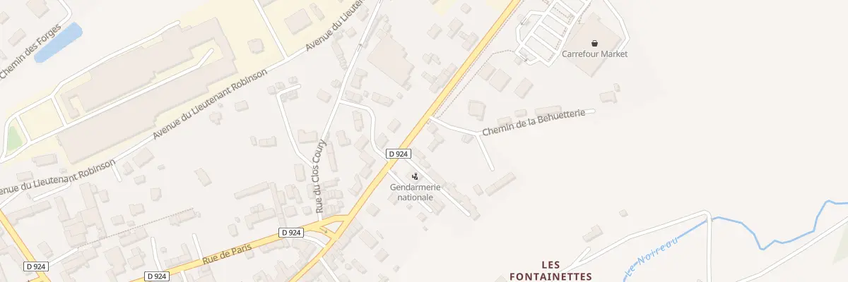 Plan du 38 Rue de Paris à Tinchebray-Bocage