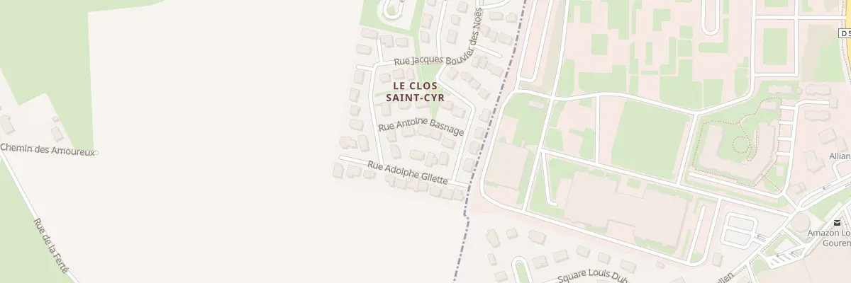 Plan du 5 Rue Antoine Basnage à Vaucelles