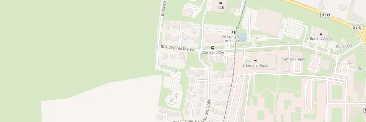 Plan du 7 Rue Virginie Marets à Vaucelles