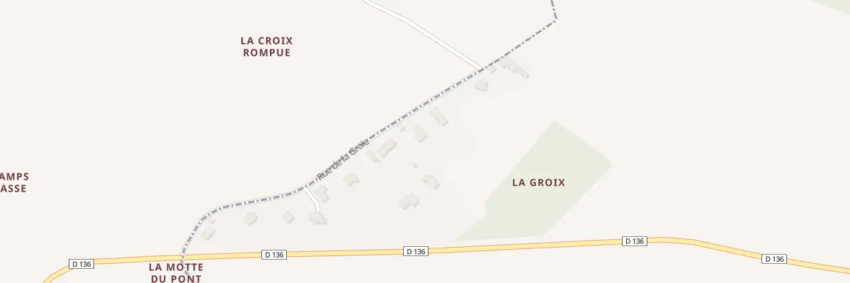 Plan du 18 Rue de la Groie à Rioux