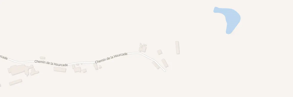 Plan du 653 Che de la Hourcade à Gaujacq