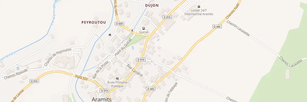 Plan du 5092 Village à Aramits