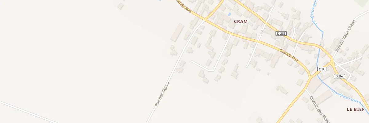 Plan du 8 Rue des Vignes à Cram-Chaban