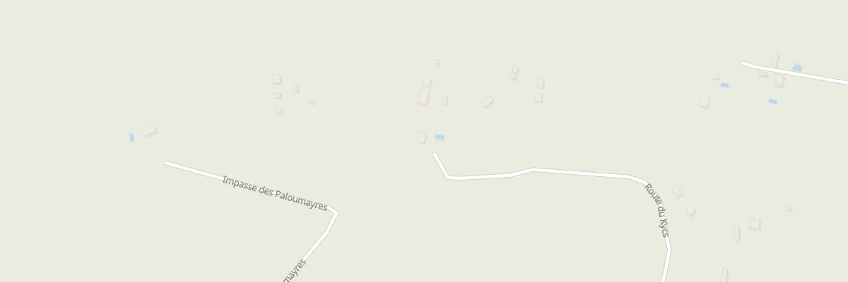 Plan du 786 Rte du Kycs à Moustey