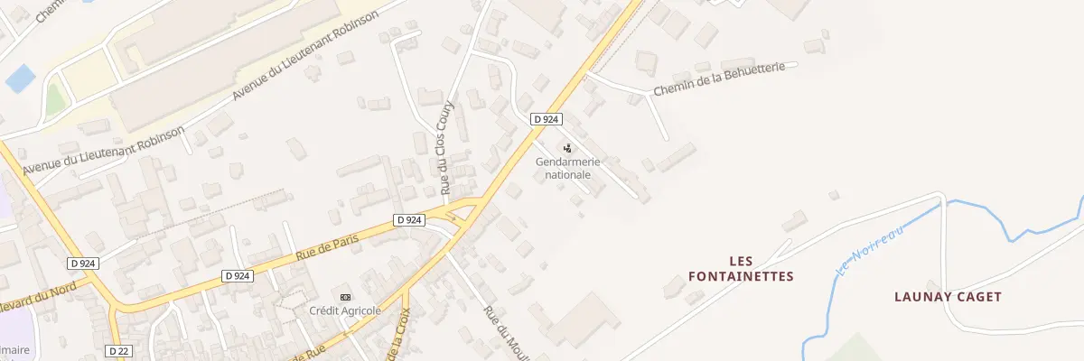 Plan du 32B Rue de Paris à Tinchebray-Bocage