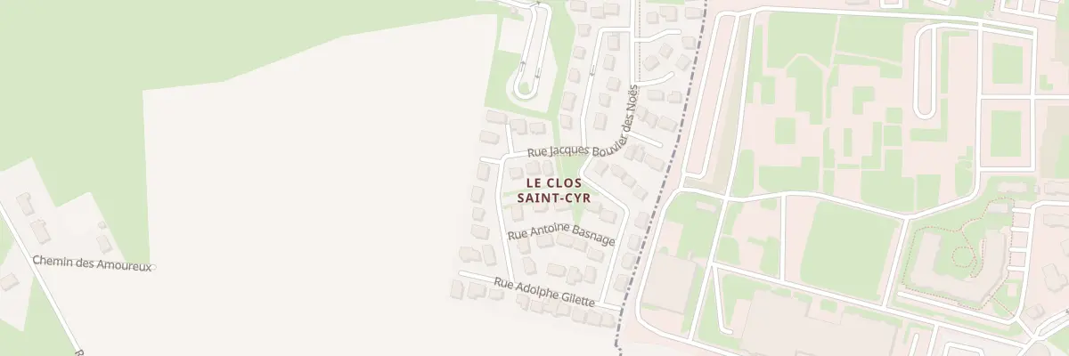 Plan du 5 Rue Jacques Bouvier des Noës à Vaucelles