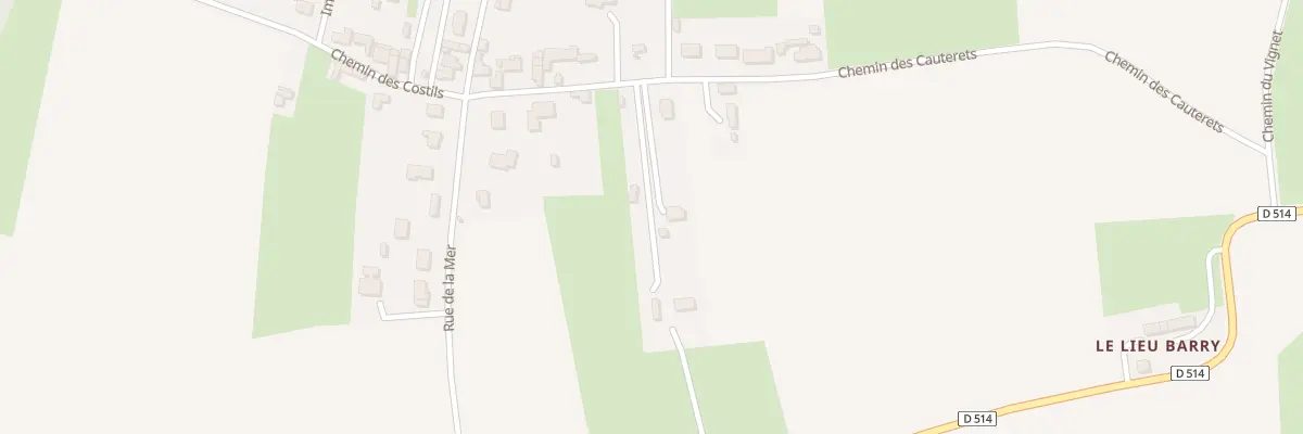 Plan du 5252 Le Bouffay à Commes