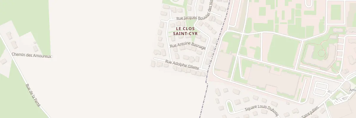 Plan du 13 Rue Jacques Bouvier des Noës à Vaucelles