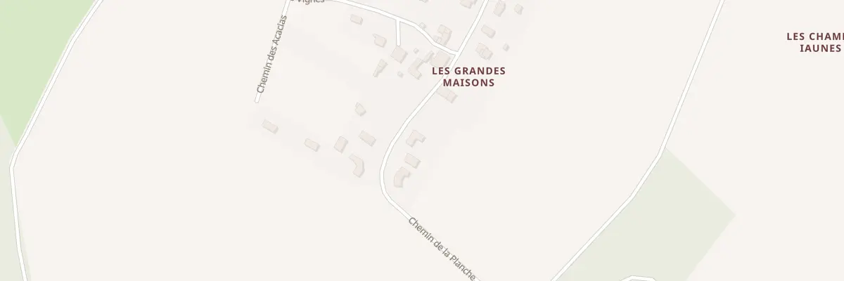 Plan du 19 Che de la Planche au Mung