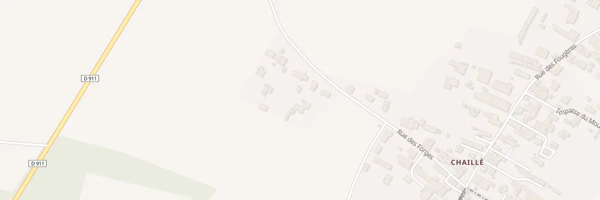 Plan du 311 Rue des Forges à Saint-Georges-du-Bois