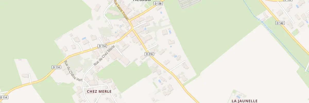 Plan du 7 Rte de Rioux à Rétaud
