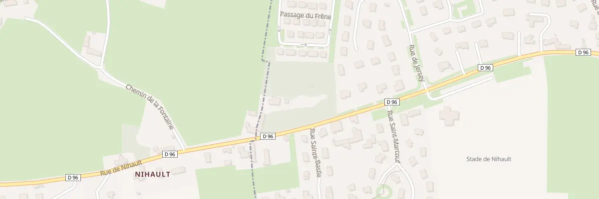 Plan du 34 Rue de Barbeville à Vaucelles