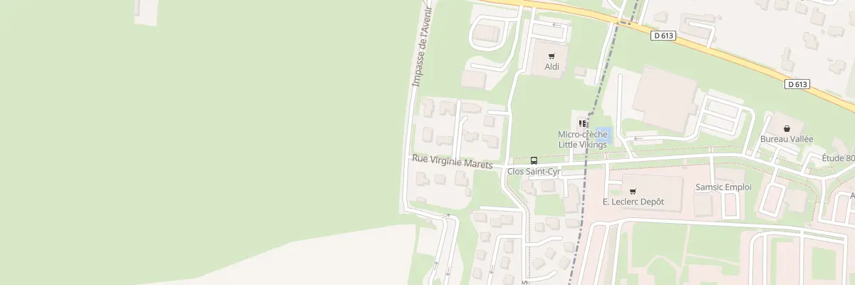 Plan du 18 Rue Virginie Marets à Vaucelles
