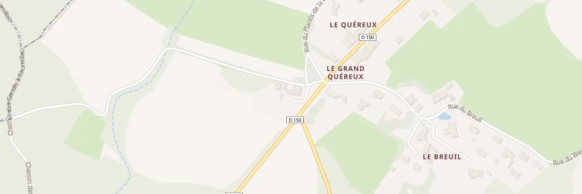 Plan du 7 Le Grand Quereux à Pessines