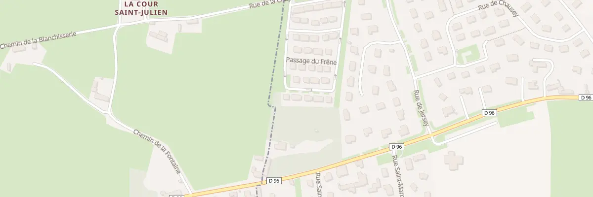 Plan du 7 Rue du Tilleul à Bayeux