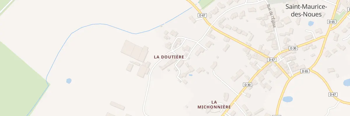 Plan du 2 Imp des Fleurs à Saint-Maurice-des-Noues