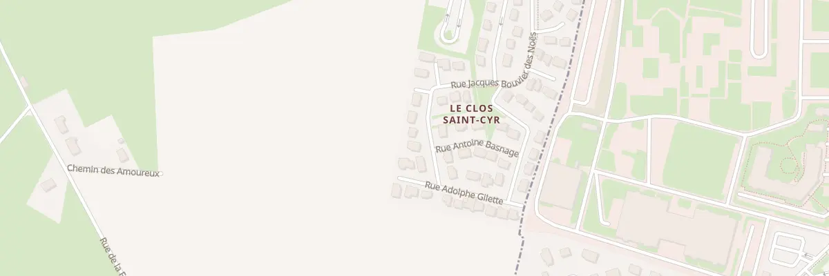 Plan du 14 Rue Jacques Bouvier des Noës à Vaucelles