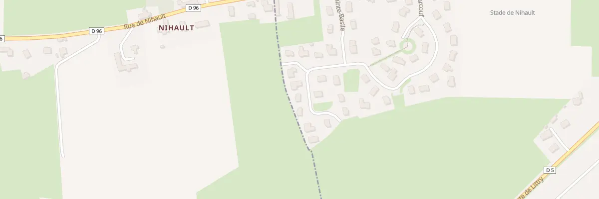 Plan du 22 Rue Sainte Basile à Bayeux