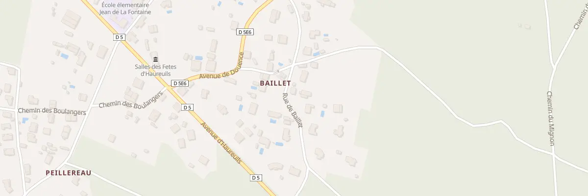 Plan du 7B Rue de Baillet au Barp